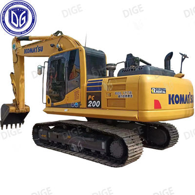 chất lượng  PC200 Used Komatsu Excavator 20 Ton Japanese Used Medium Hydraulic Crawler Excavator nhà máy sản xuất