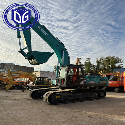 Chất lượng  Sturdy Workhorse Sk350 Used Kobelco 35 Ton Excavator All Weather Performance nhà máy sản xuất