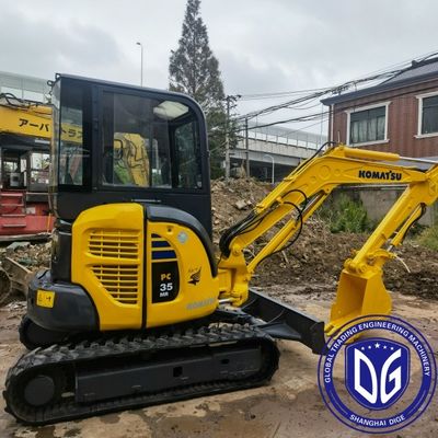 Người sử dụng thân thiện PC35 sử dụng máy đào bò Ninety-five New Mini Komatsu Excavator 3.5t
