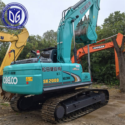 20T SK200D Xe khoan Kobelco đã qua sử dụng Xe khoan lướt thủy lực