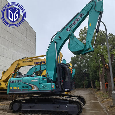 Kobelco SK200-8 Máy đào cũ xuất xứ từ Nhật Bản tiêu thụ nhiên liệu thấp Tình trạng tốt