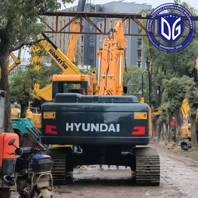 R220 22 tấn Xe đào Hyundai cũ có khả năng thích nghi cao và tất cả các địa hình
