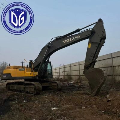 Volvo sử dụng EC480 48Ton Excavator Crawler Thiết bị xây dựng lớn Trong tình trạng tốt