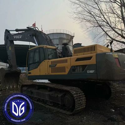 Ec480 Máy đào Volvo sử dụng 48 tấn nặng Hệ thống chiếu sáng hiệu suất cao mạnh