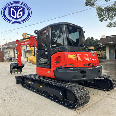 6 tấn KX163 Máy đào Kubota cũ Máy đào thủy lực