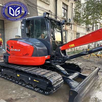 6 tấn KX163 Máy đào Kubota cũ Máy đào thủy lực