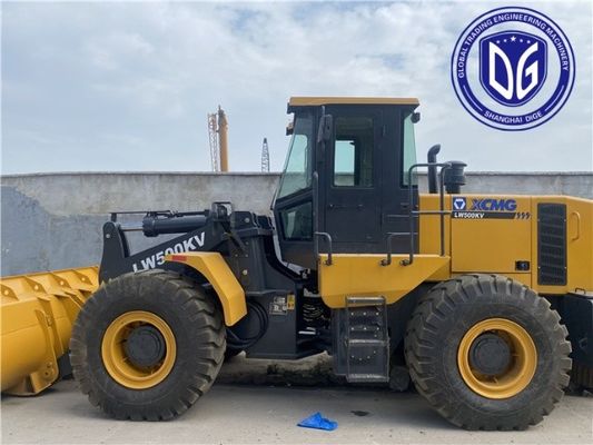 Hiệu suất cao LW500 XCMG Loader cũ tiêu thụ nhiên liệu thấp Gần như mới