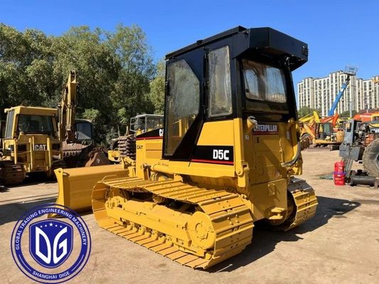 D5C Caterpillar Dozer sử dụng Bulldozer thủy lực 16 tấn