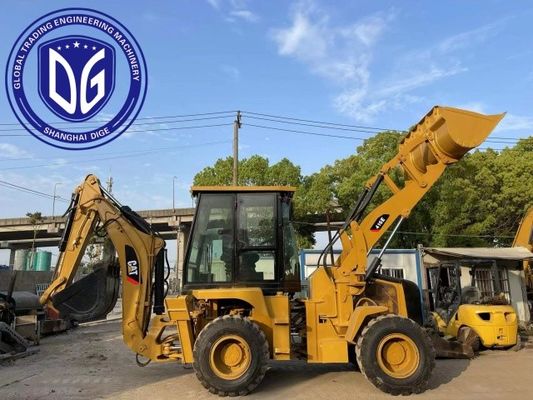 416E Caterpillar Máy tải lượm sử dụng Máy tải lượm sử dụng mạnh mẽ Máy thủy lực