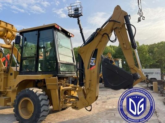 416E Caterpillar Máy tải lượm sử dụng Máy tải lượm sử dụng mạnh mẽ Máy thủy lực