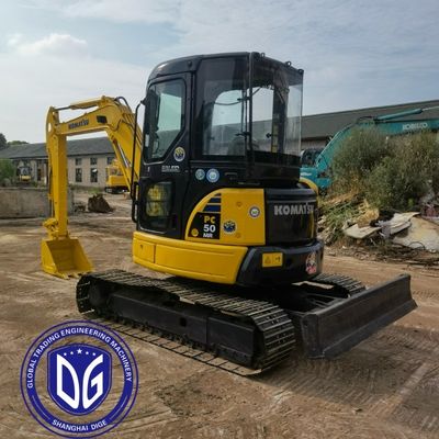 Người sử dụng thân thiện PC50 Komatsu Excavator cũ 95 mới Komatsu Mini Excavator cũ