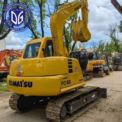 PC60-7 Máy đào Komatsu cũ Máy đào Komatsu mini