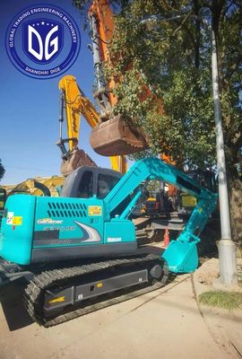 Máy khai quật 7.5 tấn mang động Sk75 sử dụng Kobelco đa năng cho xây dựng
