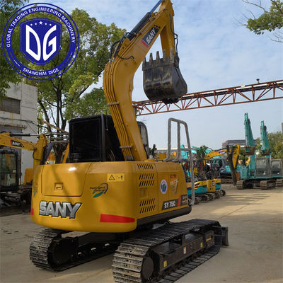 Sy75 7.5 tấn sử dụng máy đào SANY với khả năng thâm nhập đất tăng cường