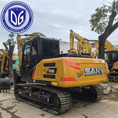 Sử dụng Sany SY135 13,5 tấn máy đào thủy lực lựa chọn nhiều chế độ hoạt động