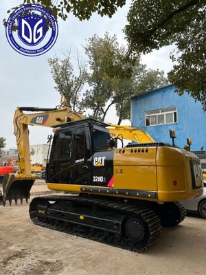 Năng lực cơ động cao 320D Máy đào sâu bướm cũ với động cơ tiết kiệm nhiên liệu