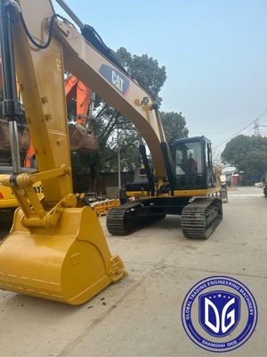 Cắt cạnh sử dụng Caterpillar 329D Excavator 29T với hoạt động thủy lực trơn tru