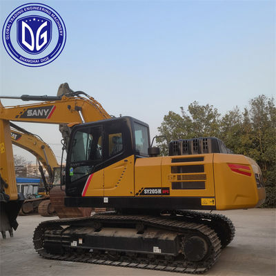 Sy205H 20,5 tấn sử dụng SANY Excavator với lưu thông thủy lực hiệu quả