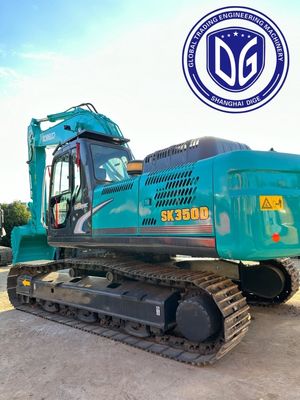 Máy đào 35 tấn Kobelco sử dụng
