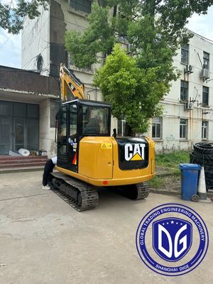Sử dụng 306E 6T Caterpillar Crawler Mini Excavator Hệ thống điều khiển điều khiển tiên tiến