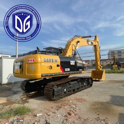 Thời gian thử nghiệm 323D 23 tấn sử dụng máy đào Caterpillar và máy móc được bảo trì tốt