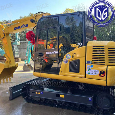 Máy móc hạng nặng chịu đựng khó khăn, Máy đào PC70 được sử dụng với hệ thống thủy lực tiên tiến