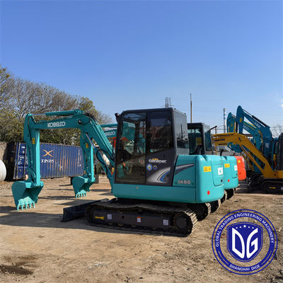 SK60-8 Kobelco Excavator được sử dụng Kobelco nguyên bản nhỏ 6 tấn Excavator