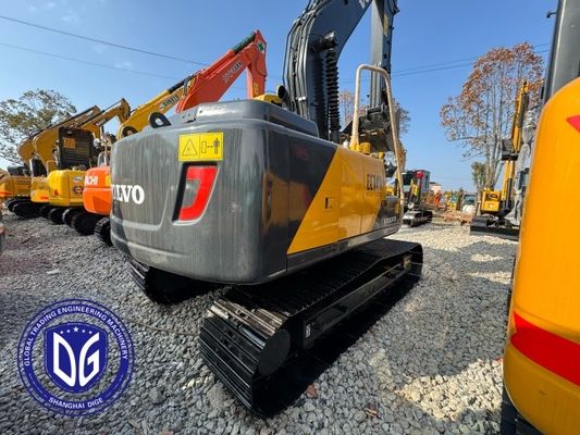 Ec140 14 tấn Volvo Excavator sử dụng với hệ thống quạt làm mát hiệu quả