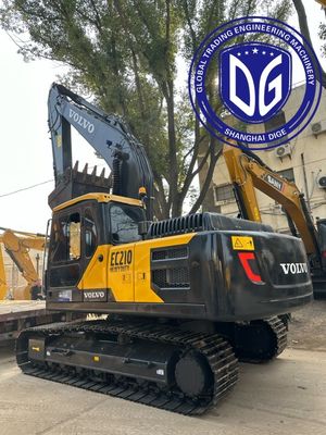Ec210 Máy đào Volvo sử dụng 21 tấn Với tùy chọn chế độ hoạt động nâng cao