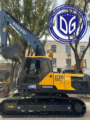 Ec210 Máy đào Volvo sử dụng 21 tấn Với tùy chọn chế độ hoạt động nâng cao