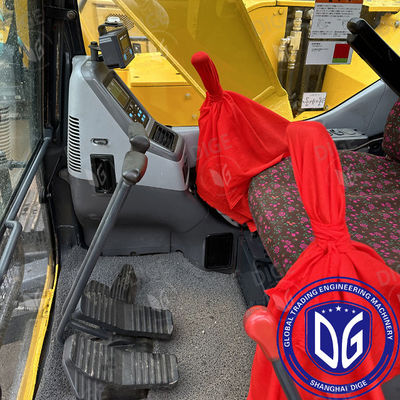 Máy đào Komatsu cũ với dung lượng xô 0,44m3 và bán kính đào tối đa 6380mm