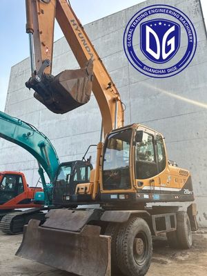 R210w-9 Máy đào Hyundai 21 tấn sử dụng với hệ thống treo thích nghi