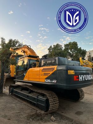 R520LC-9Vs Xe đào thủy lực Hyundai đã sử dụng với hệ thống quạt làm mát hiệu quả