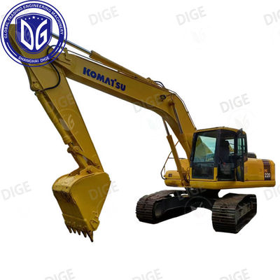 Hiệu suất đáng tin cậy USED PC220-7 máy đào với độ bám và lực kéo tăng cường