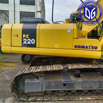 Hiệu suất đáng tin cậy USED PC220-7 máy đào với độ bám và lực kéo tăng cường