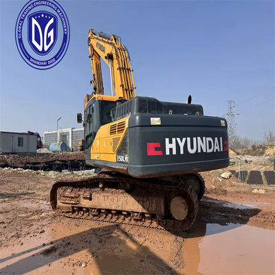 Hyundai 350 35Ton Crawler máy đào thủy lực chất lượng tốt với công suất cao