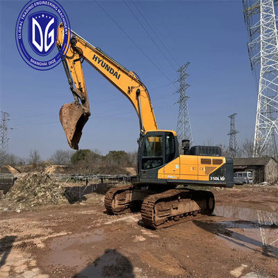 Hyundai 350 35Ton Crawler máy đào thủy lực chất lượng tốt với công suất cao