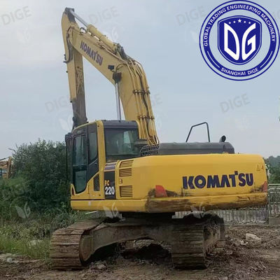 Hiệu suất đáng tin cậy USED PC220-8 thợ đào với độ bám và lực kéo tăng cường