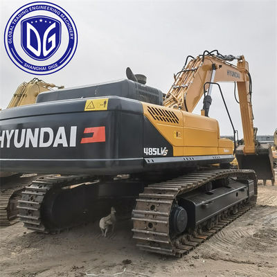 R485LVS nguyên bản Máy đào Hyundai cũ Máy đào lướt sử dụng Điều kiện làm việc