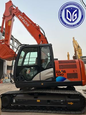 ZX130 Xe đào Hitachi cũ 13 tấn Crawler Xe đào cũ 96% mới