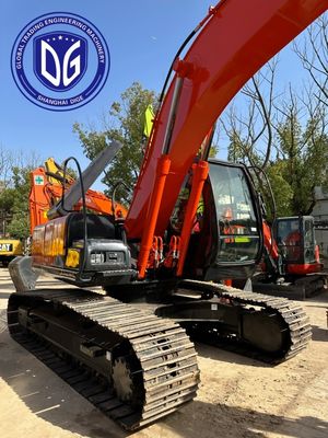 Hệ thống làm mát hiệu quả ZX200-3 Máy đào Hitachi cũ 20T Máy đào thủy lực