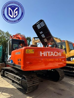 Hệ thống làm mát hiệu quả ZX200-3 Máy đào Hitachi cũ 20T Máy đào thủy lực