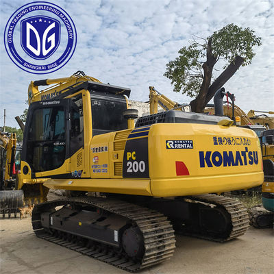 Nguồn gốc Nhật Bản PC200-8 Máy đào Komatsu cũ PC200-8 Máy đào lướt qua sử dụng Komatsu Máy đào thủy lực PC200-8