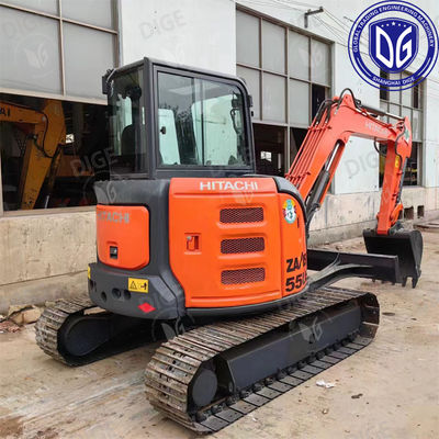 Hitachi ZX55 5,5 tấn Excavator sử dụng Hitachi nhỏ Excavator