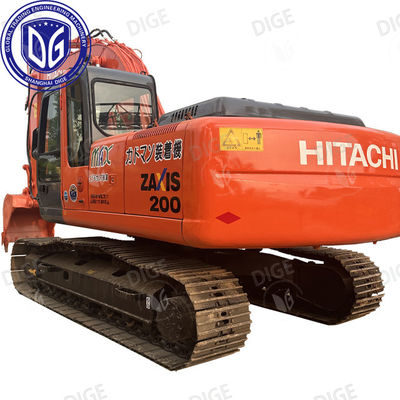 ZX200 ZX200-6 20 tấn sử dụng Hitachi Crawler Excavator 97% mới