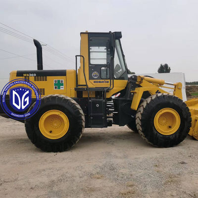 Loader phía trước WA360-3 Loader dùng Komatsu Loader thủy lực từ Nhật Bản