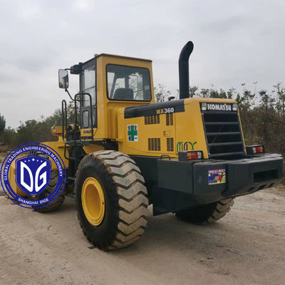 WA360-3 Loader sử dụng Komatsu Loader thủy lực xuất xứ từ Nhật Bản Tiết kiệm nhiên liệu