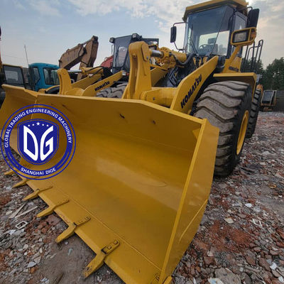 Bộ tải đầu Komatsu WA470-3 Thiết bị xây dựng máy tải cũ cho kỹ thuật khai thác mỏ lớn