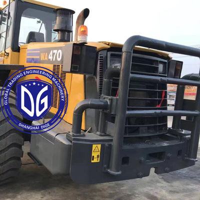 Loader đầu tiên gốc Komatsu WA470-6 Loader cũ trong tình trạng tốt