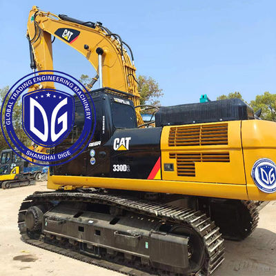 Loại 330D 30Ton Caterpillar máy đào thủy lực cũ Mô hình mới Và tiêu thụ nhiên liệu thấp